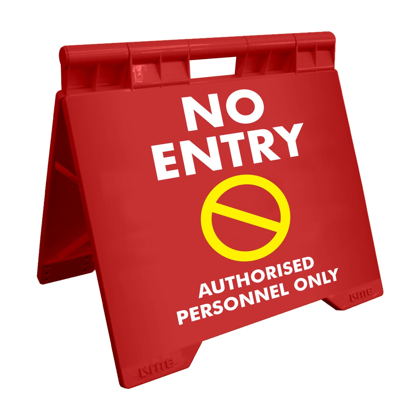 No Entry Authorised Personnel Only - Evarite A-Frame Sign