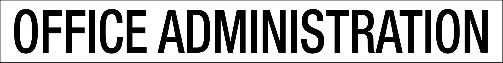 Office Admin - Statutory Sign – New Signs