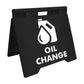 Oil Change - Evarite A-Frame Sign