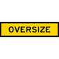 Oversize Multi Message Reflective Traffic Sign