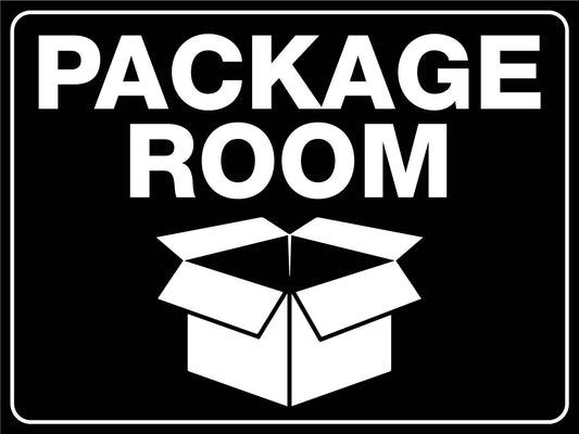 Package Room Sign