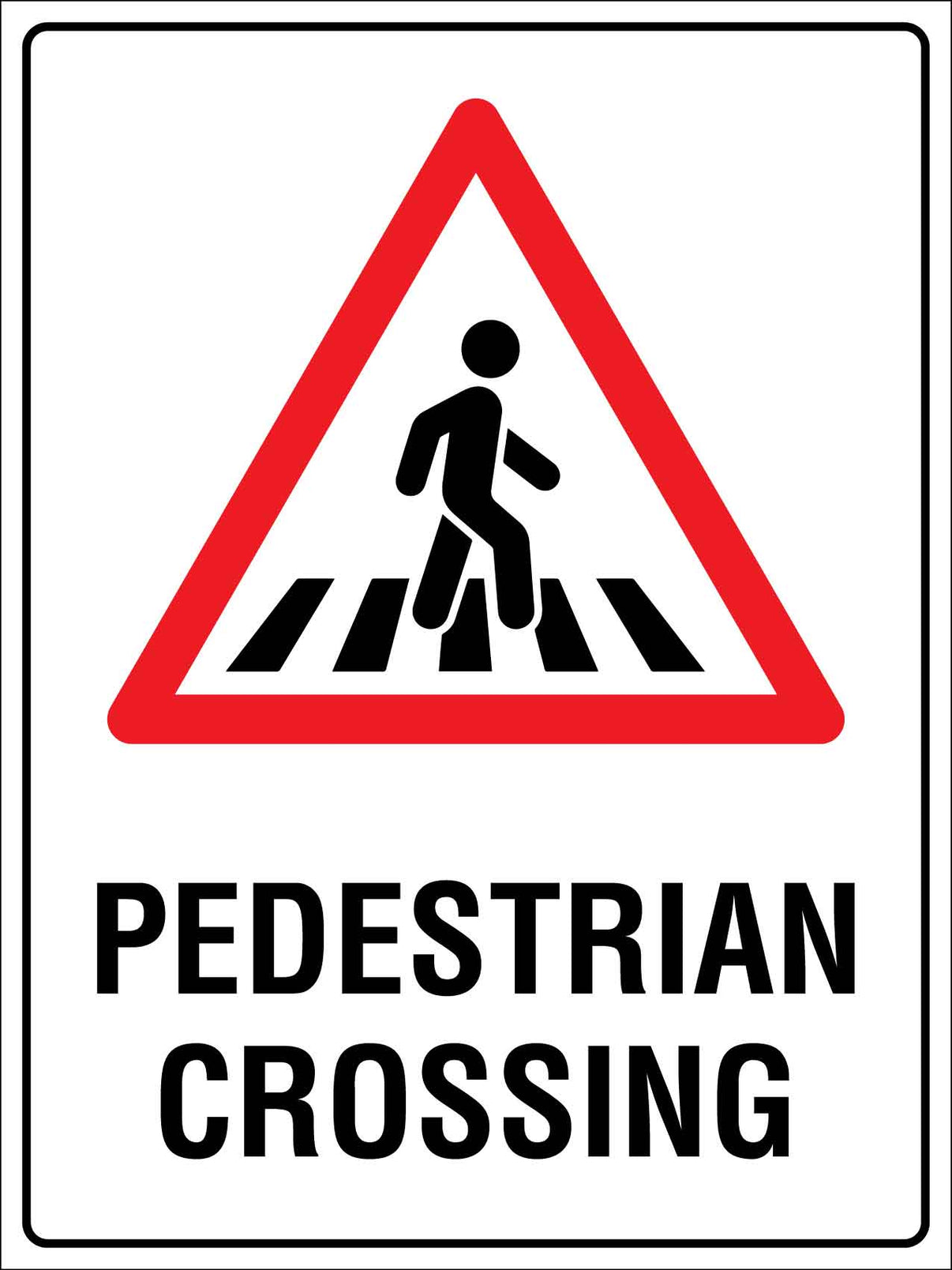 No Pedestrian Access Sign | Safety Signs – New Signs