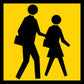 Pedestrian Crossing Multi Message Reflective Traffic Sign