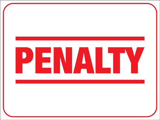 Penalty Sign