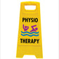 Yellow A-Frame - Physio Therapy