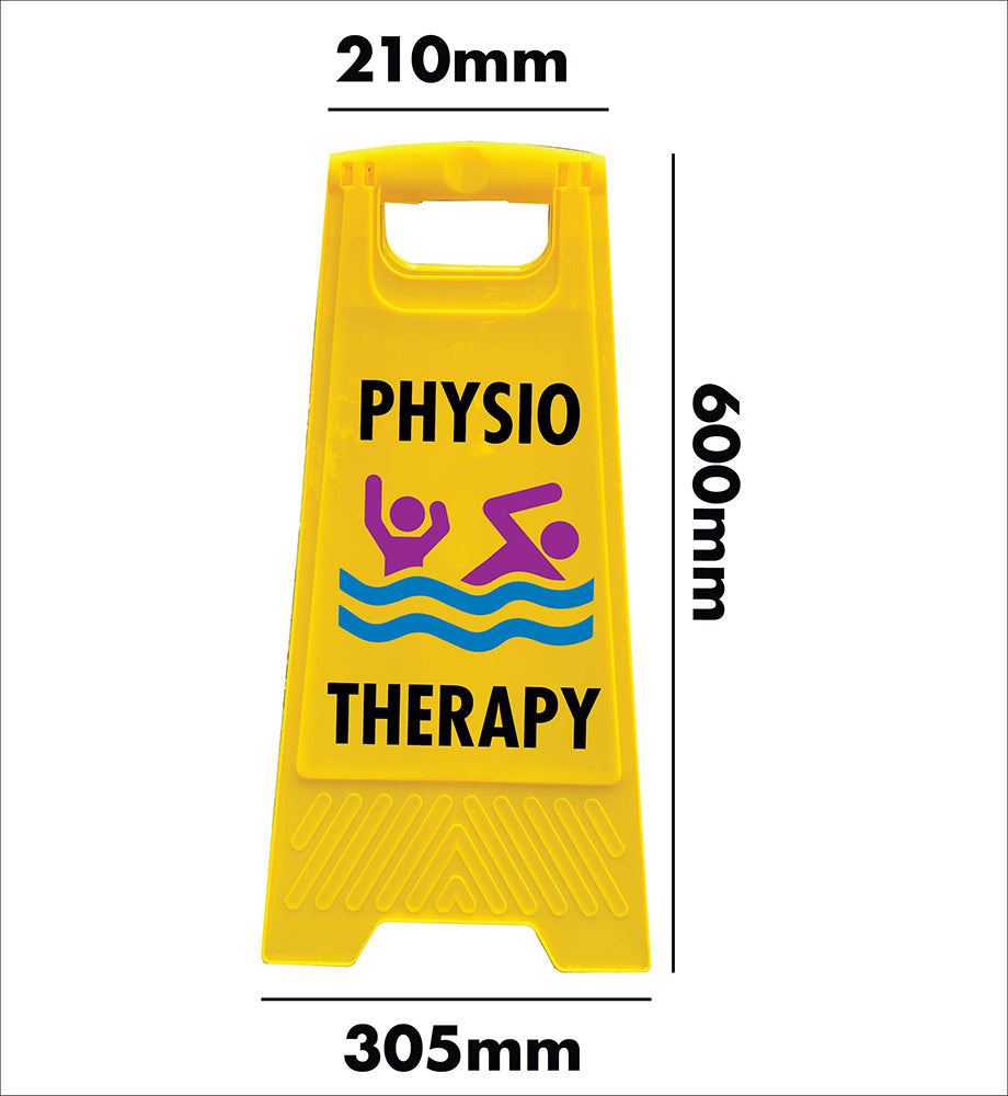 Yellow A-Frame - Physio Therapy