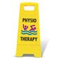 Yellow A-Frame - Physio Therapy