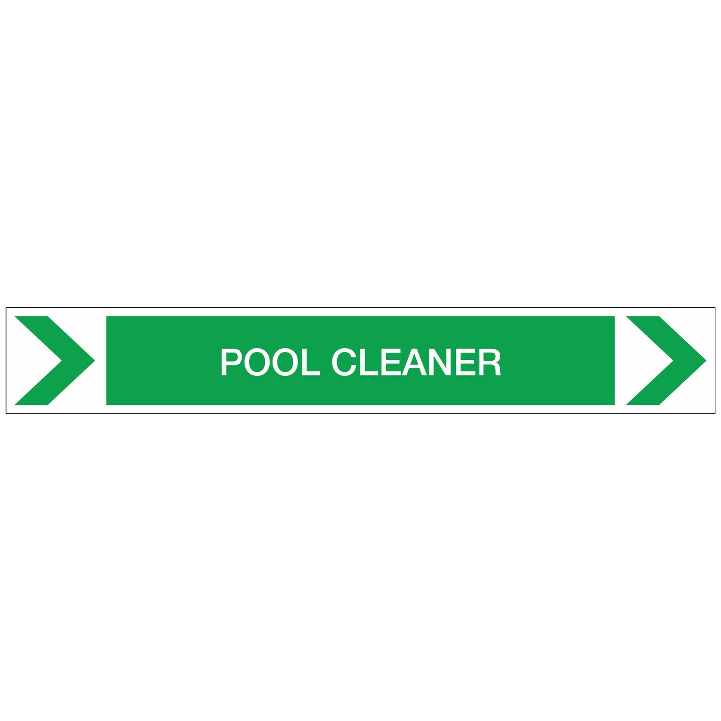 Pool/Spa - Pool Cleaner (Right) - Pipe Marker Sticker