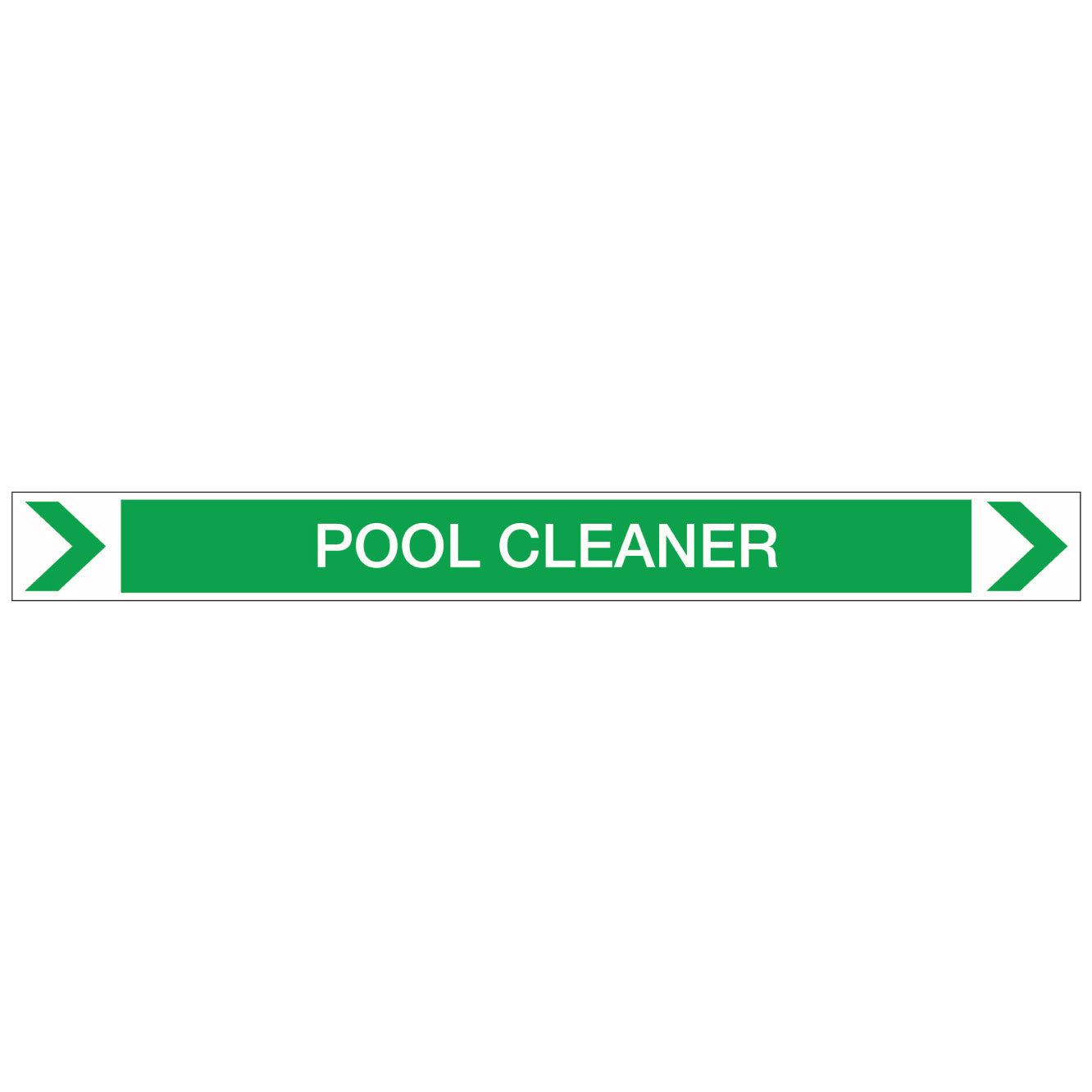 Pool/Spa - Pool Cleaner (Right) - Pipe Marker Sticker