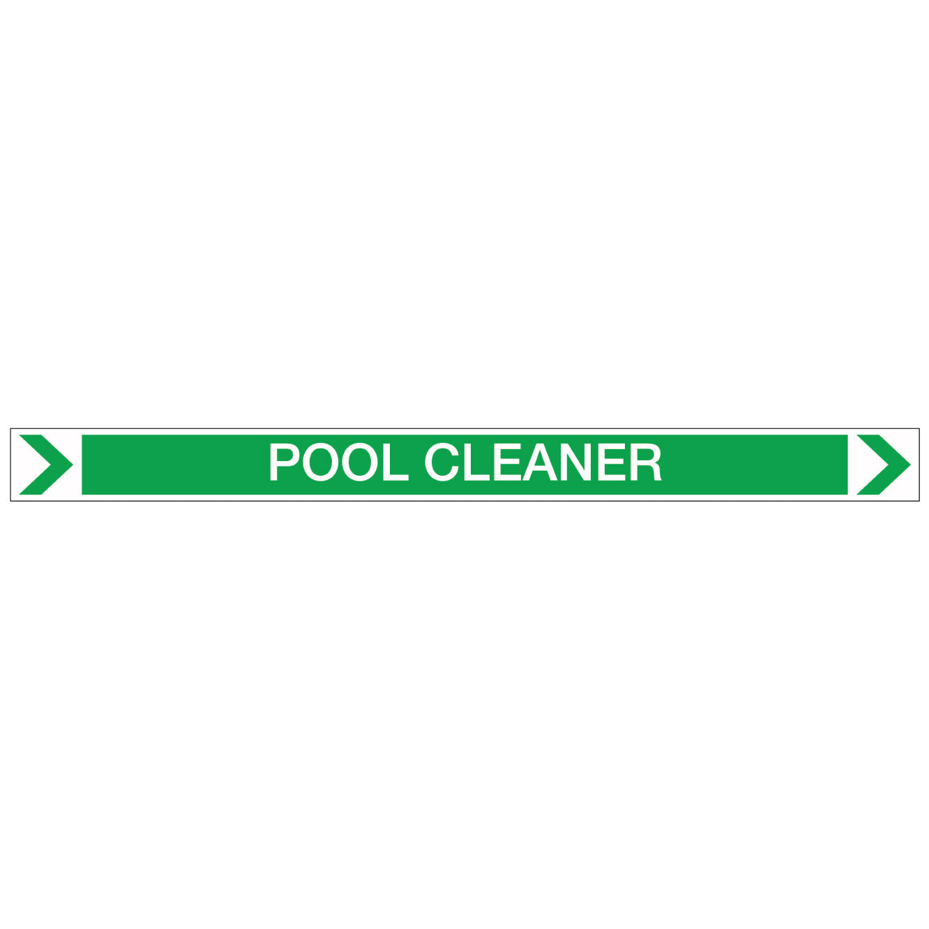 Pool/Spa - Pool Cleaner (Right) - Pipe Marker Sticker – New Signs