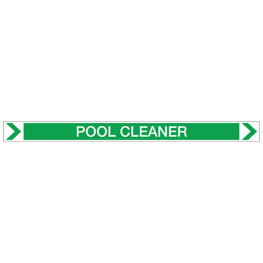 Pool/Spa - Pool Cleaner (Right) - Pipe Marker Sticker – New Signs