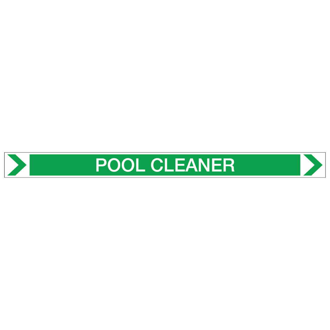 Pool/Spa - Pool Cleaner (Right) - Pipe Marker Sticker