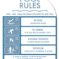 CPR Sign & Pool Rules Sign Pack Arch Ocean