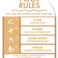 CPR Sign & Pool Rules Sign Pack Arch Sand