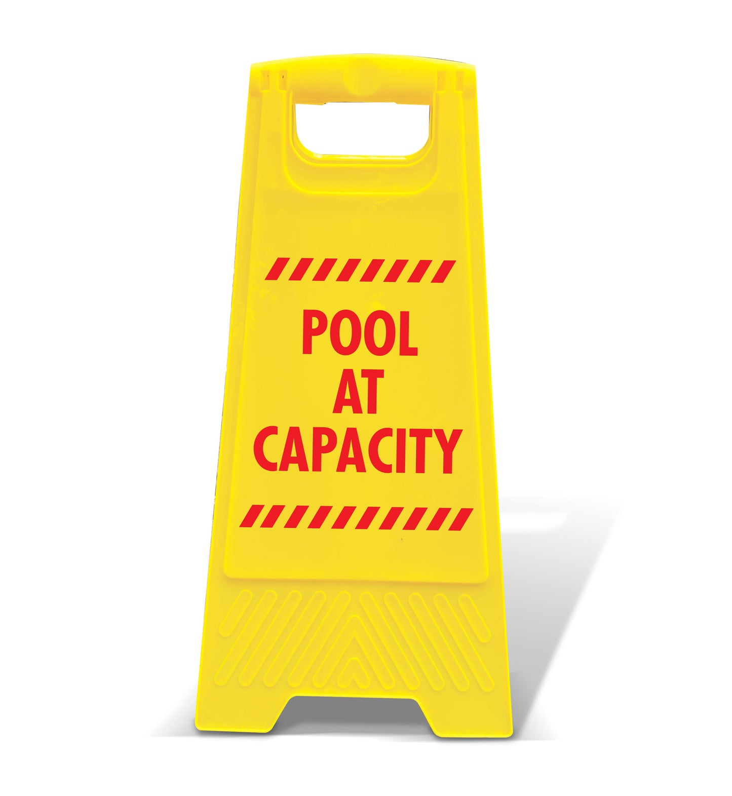 Yellow A-Frame - Pool At Capacity