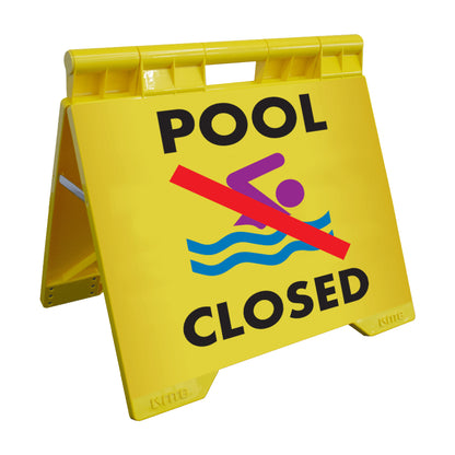 Pool Closed Symbol - Evarite A-Frame Sign