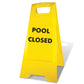 Yellow A-Frame - Pool Closed