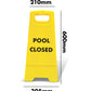 Yellow A-Frame - Pool Closed