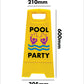 Yellow A-Frame - Pool Party