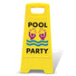 Yellow A-Frame - Pool Party