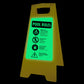Glow In The Dark - Yellow A-Frame - Pool Rules 2