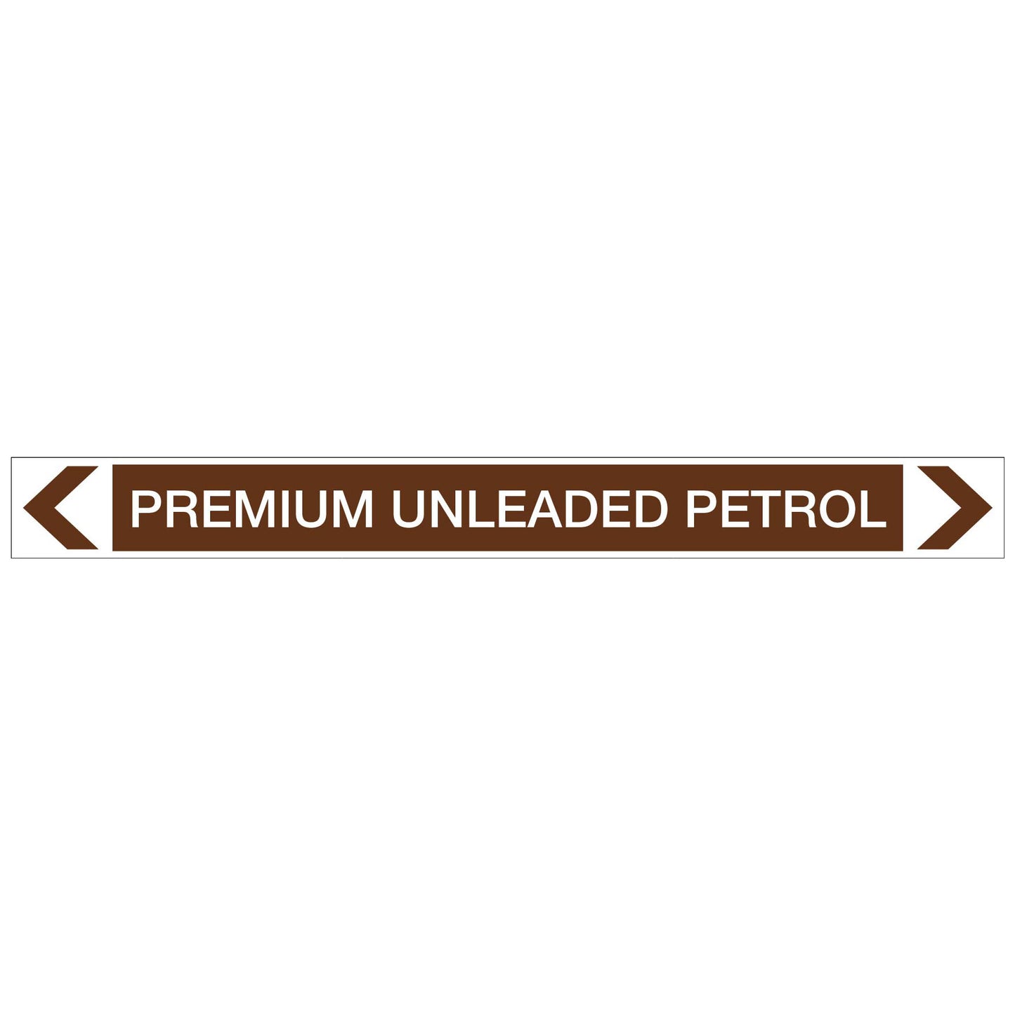 Oils - Premium Unleaded Petrol - Pipe Marker Sticker