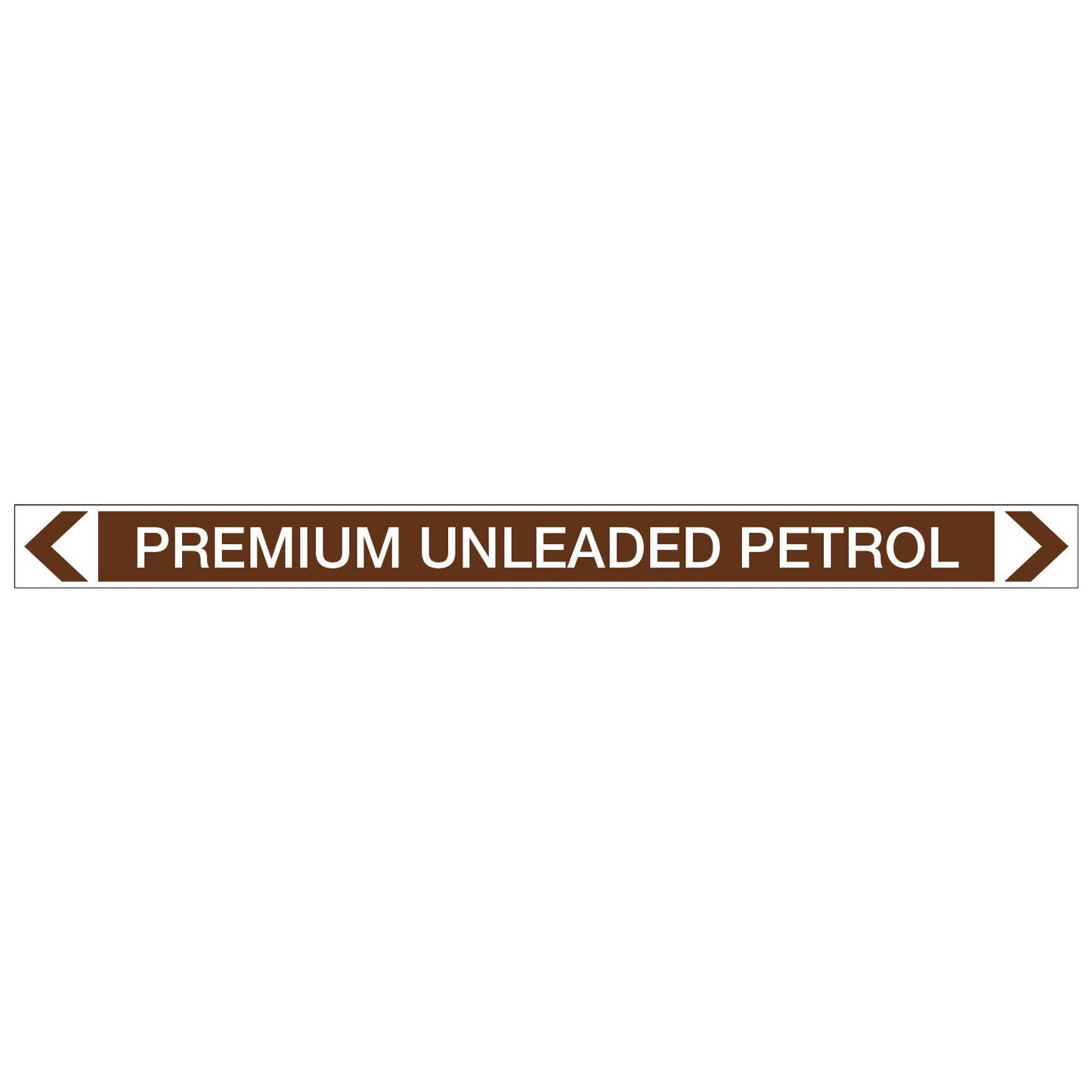 Oils - Premium Unleaded Petrol - Pipe Marker Sticker