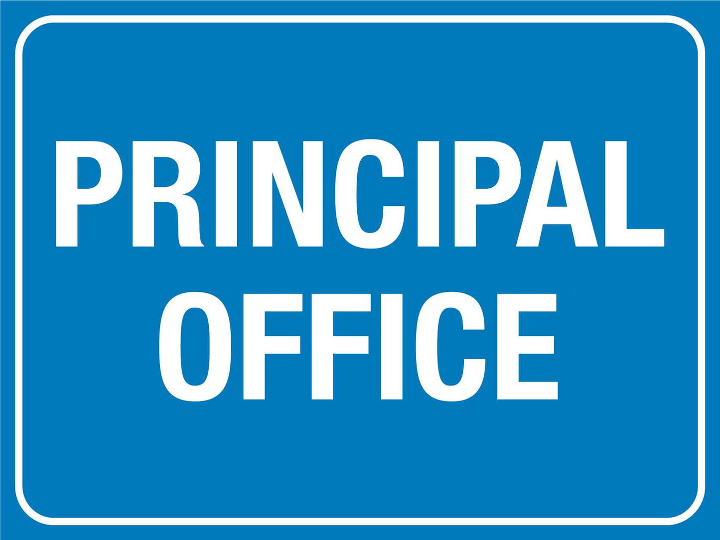 Principal Office Sign – New Signs