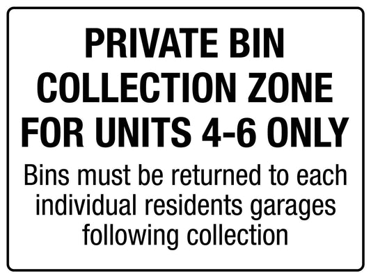 MBCM Private Bin Collection 450mm x 600mm