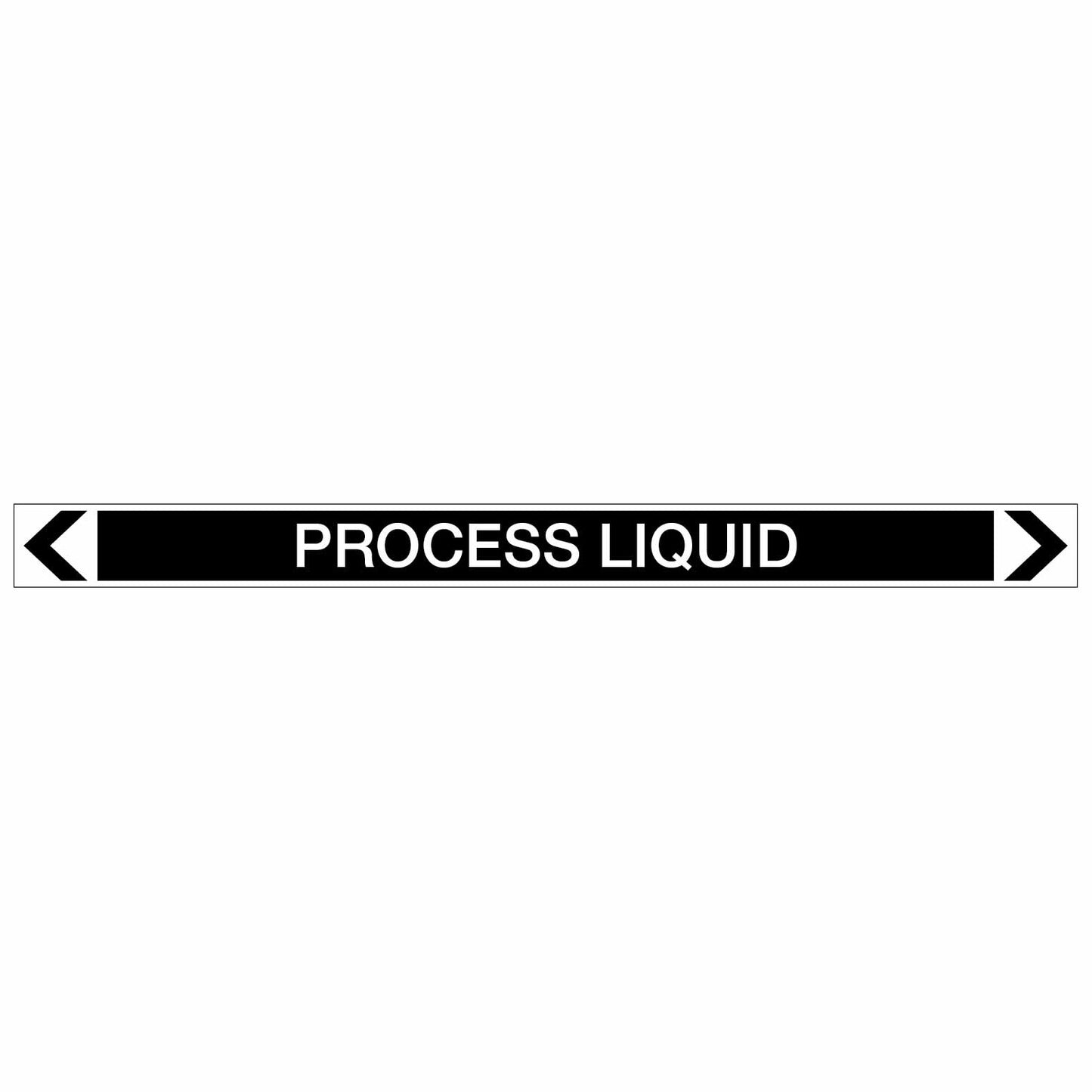 Miscellaneous - Process Liquid - Pipe Marker Sticker