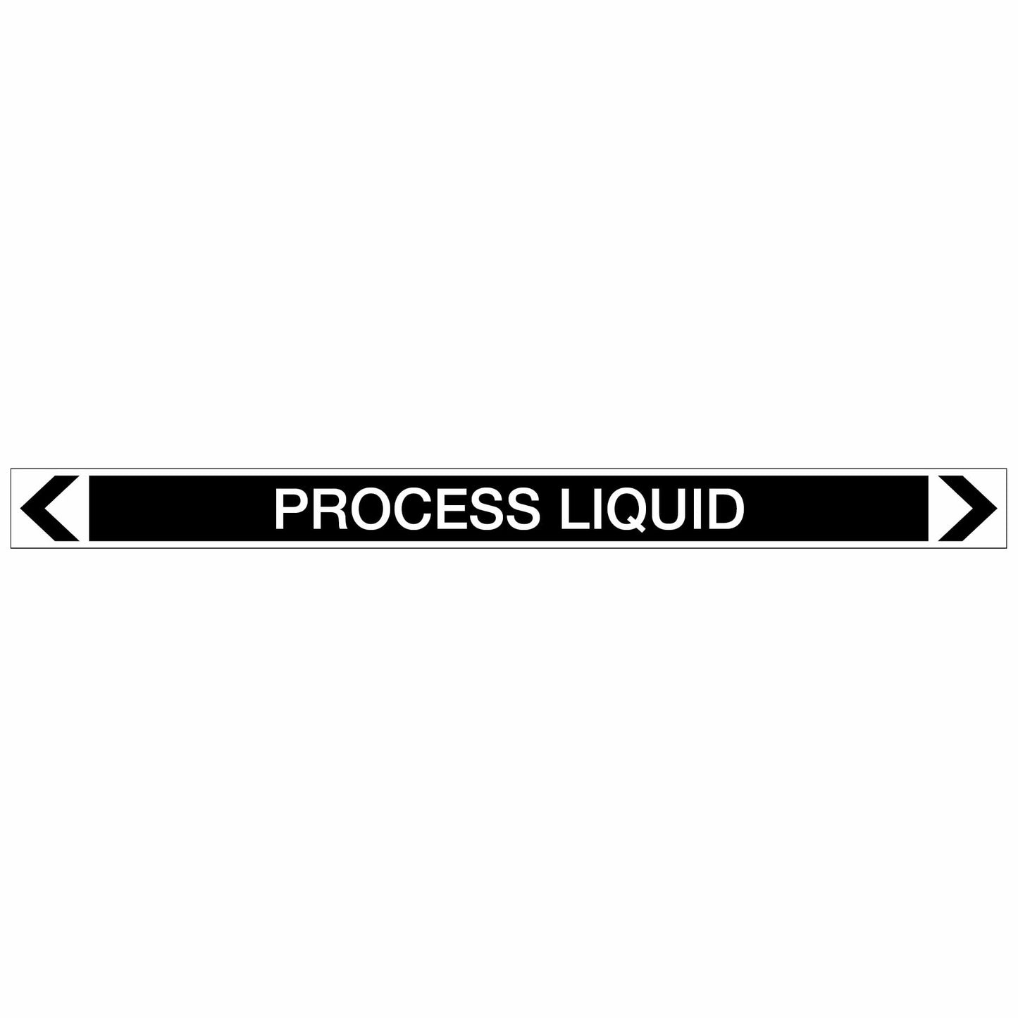 Miscellaneous - Process Liquid - Pipe Marker Sticker