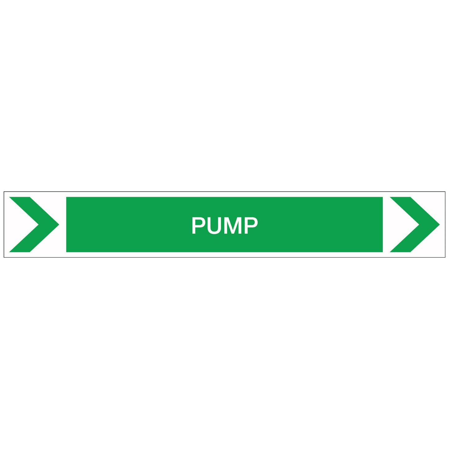 Pool/Spa - Pump (Right) - Pipe Marker Sticker