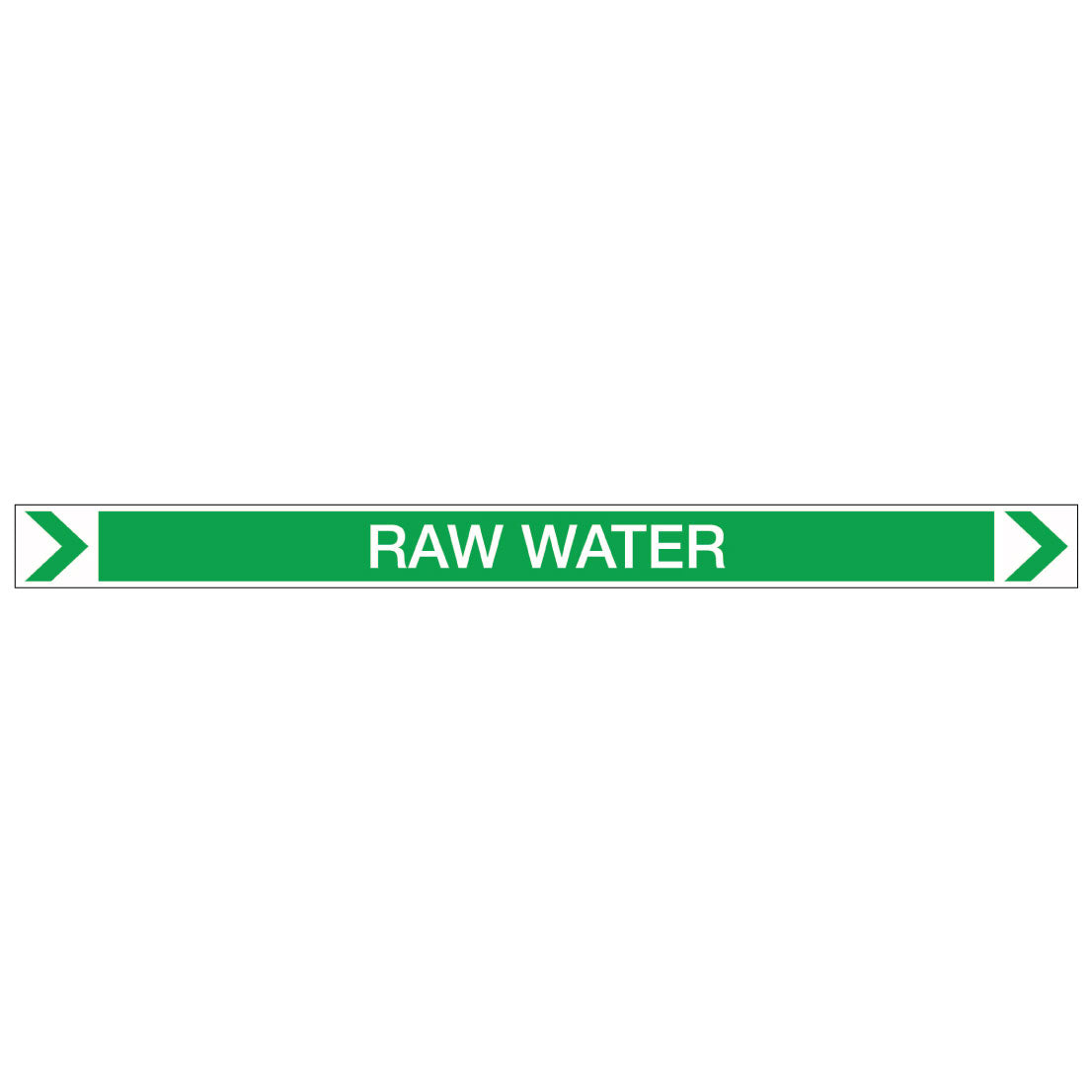 Pool/Spa - Raw Water (Right) - Pipe Marker Sticker