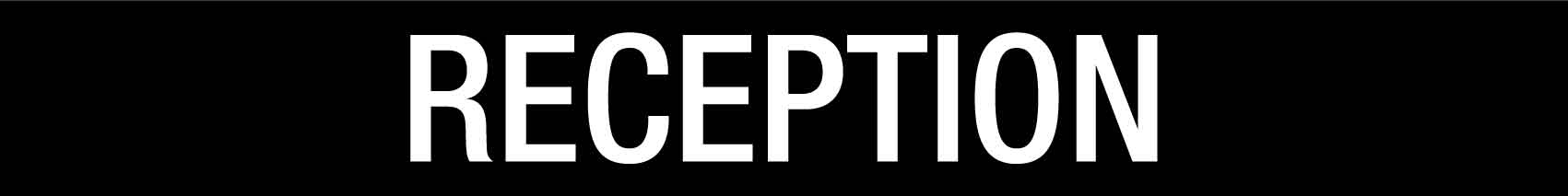 Reception - Statutory Sign – New Signs