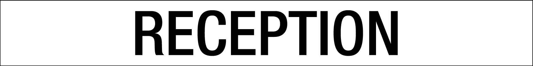 Reception Signs – New Signs