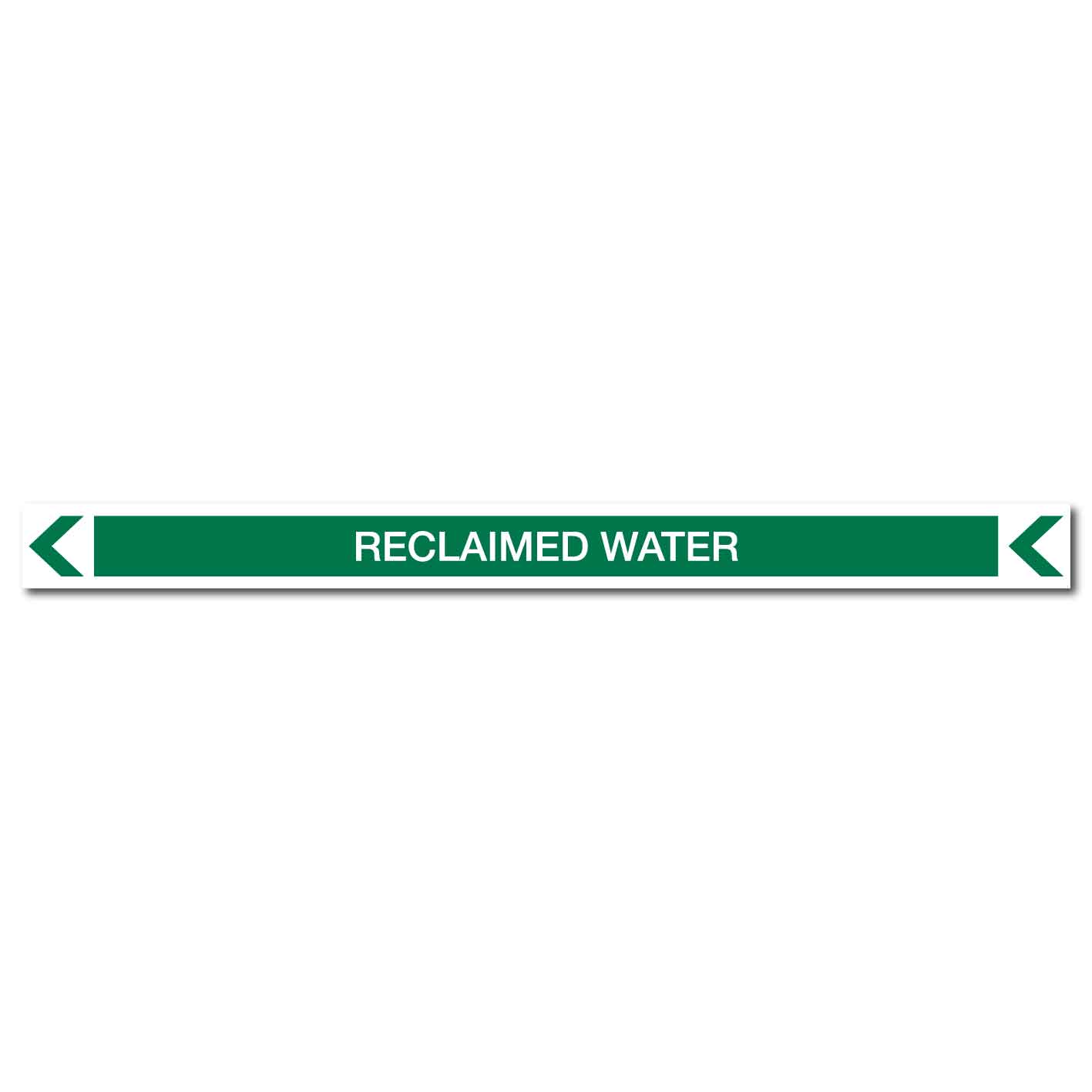 Pool/Spa - Reclaimed Water (Left) - Pipe Marker Sticker