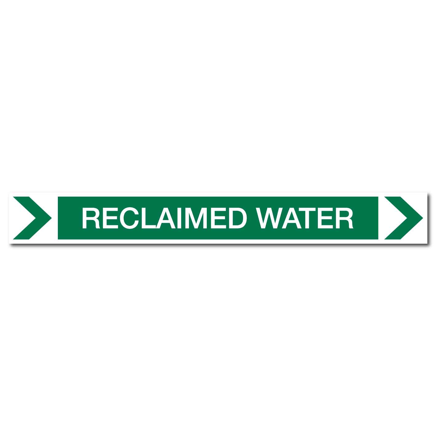 Pool/Spa - Reclaimed Water (Right) - Pipe Marker Sticker
