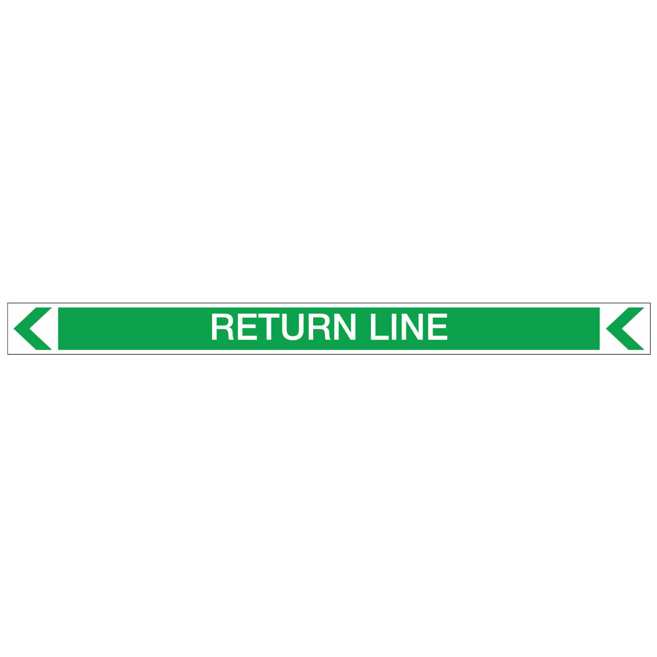 Pool/Spa - Return Line (Left) - Pipe Marker Sticker
