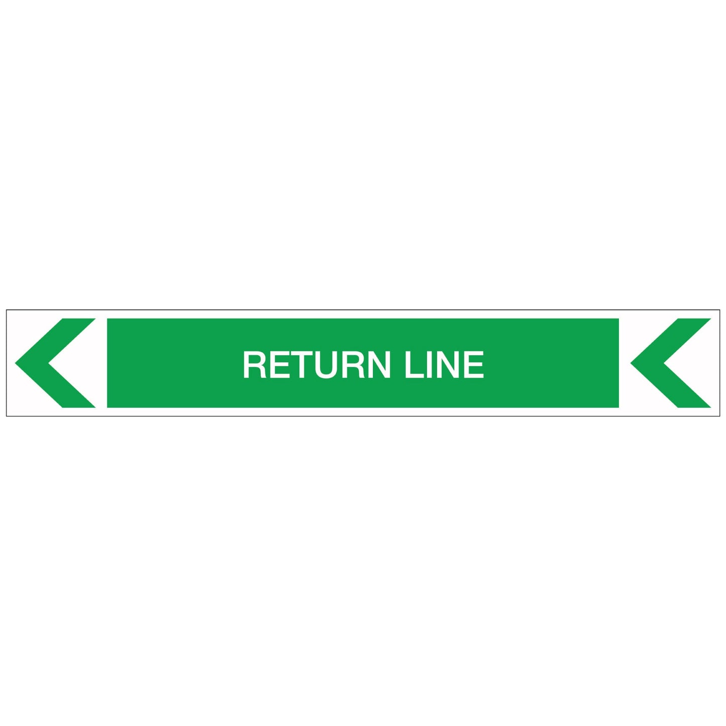 Pool/Spa - Return Line (Left) - Pipe Marker Sticker
