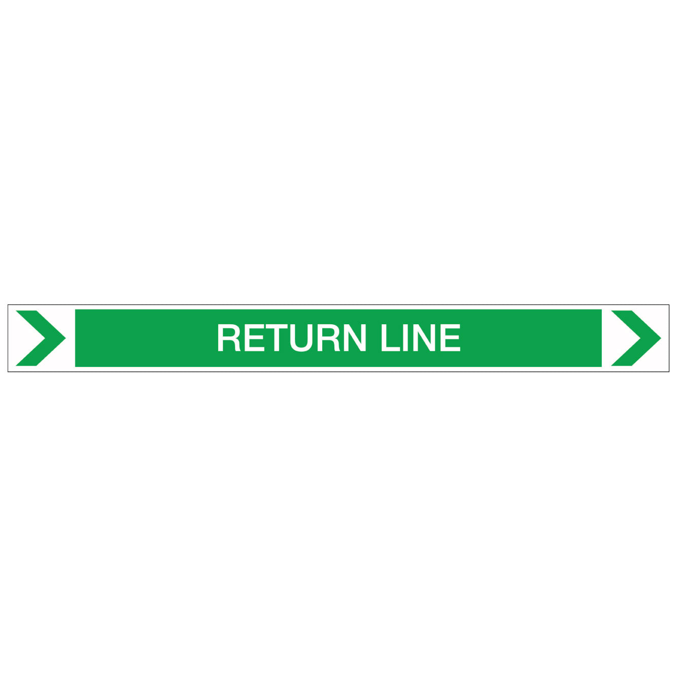 Pool/Spa - Return Line (Right) - Pipe Marker Sticker