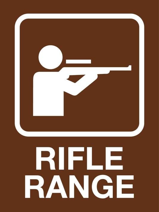 Rifle Range Sign