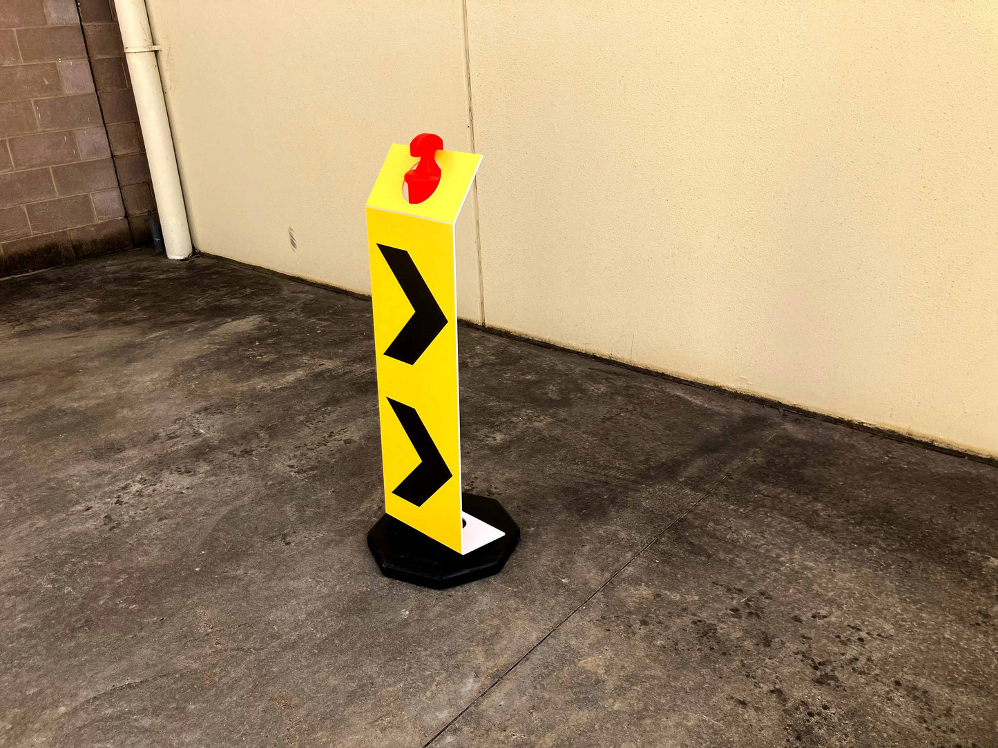 Custom - Corflute Bollard Traffic Signs