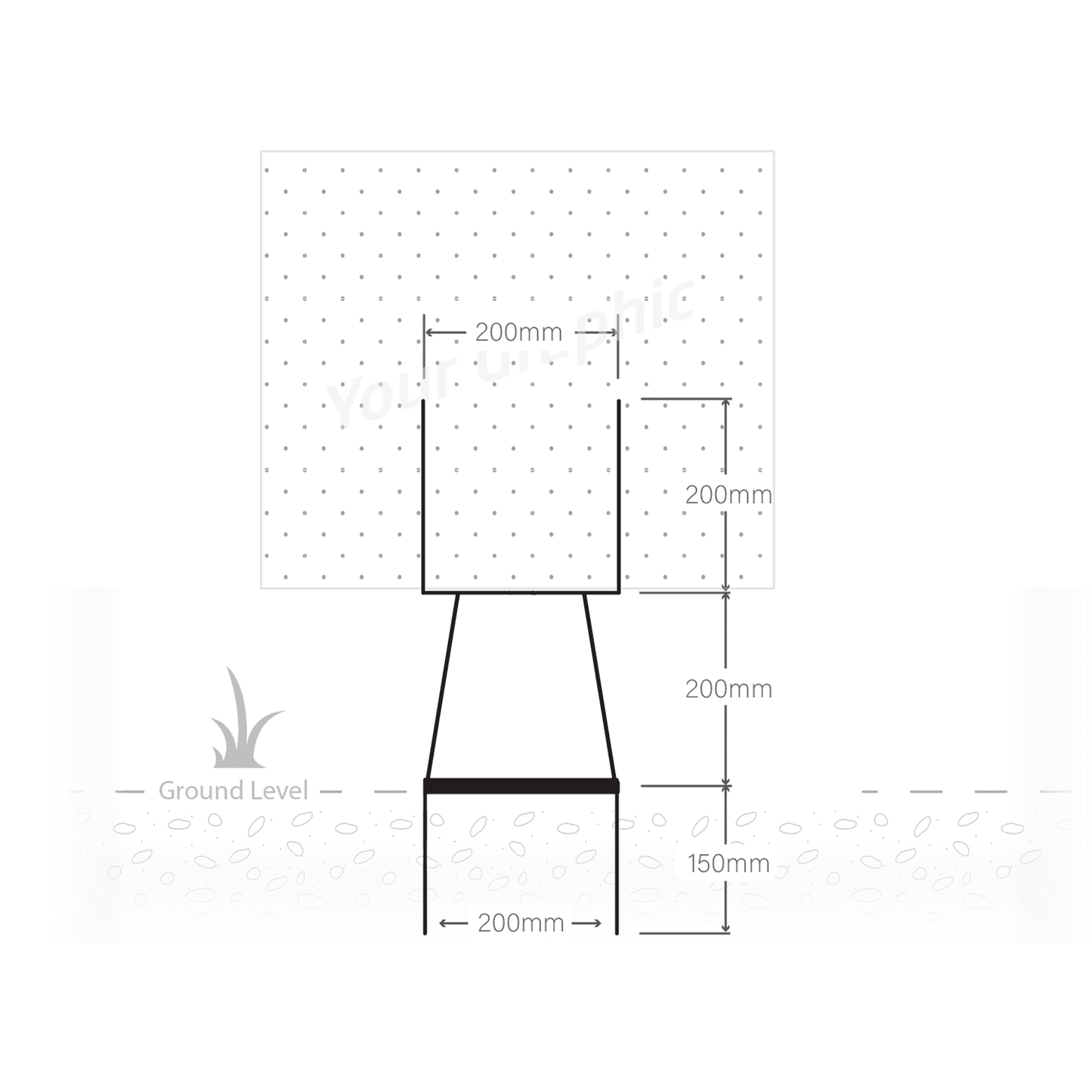 Happy Australia Day Boxing Kangaroo Sign