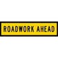 Road Work Ahead Multi Message Traffic Sign