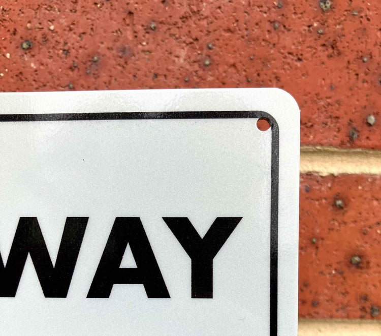 Sign 4 Inch Rounded Corner Finishing – New Signs
