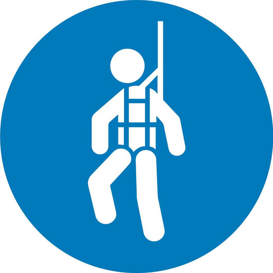 Safety Harness Decal