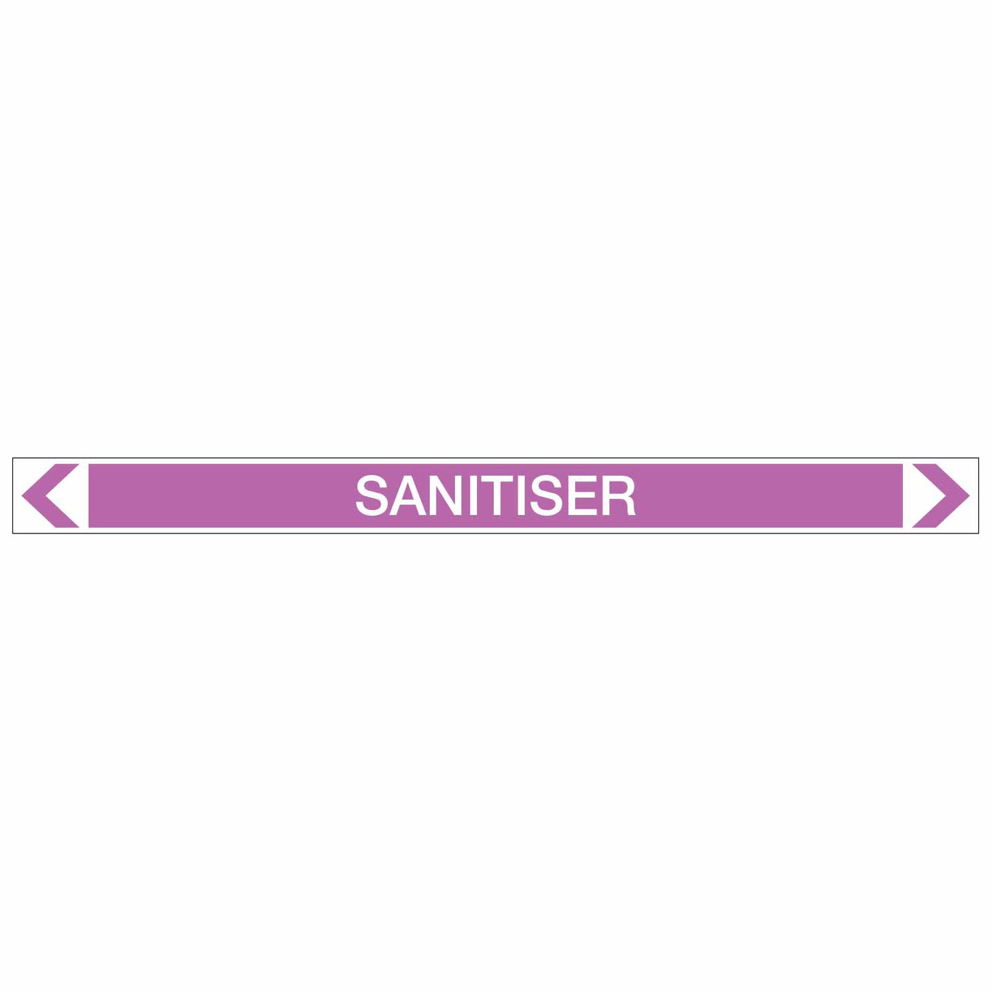 Alkalis / Acids - Sanitiser - Pipe Marker Sticker
