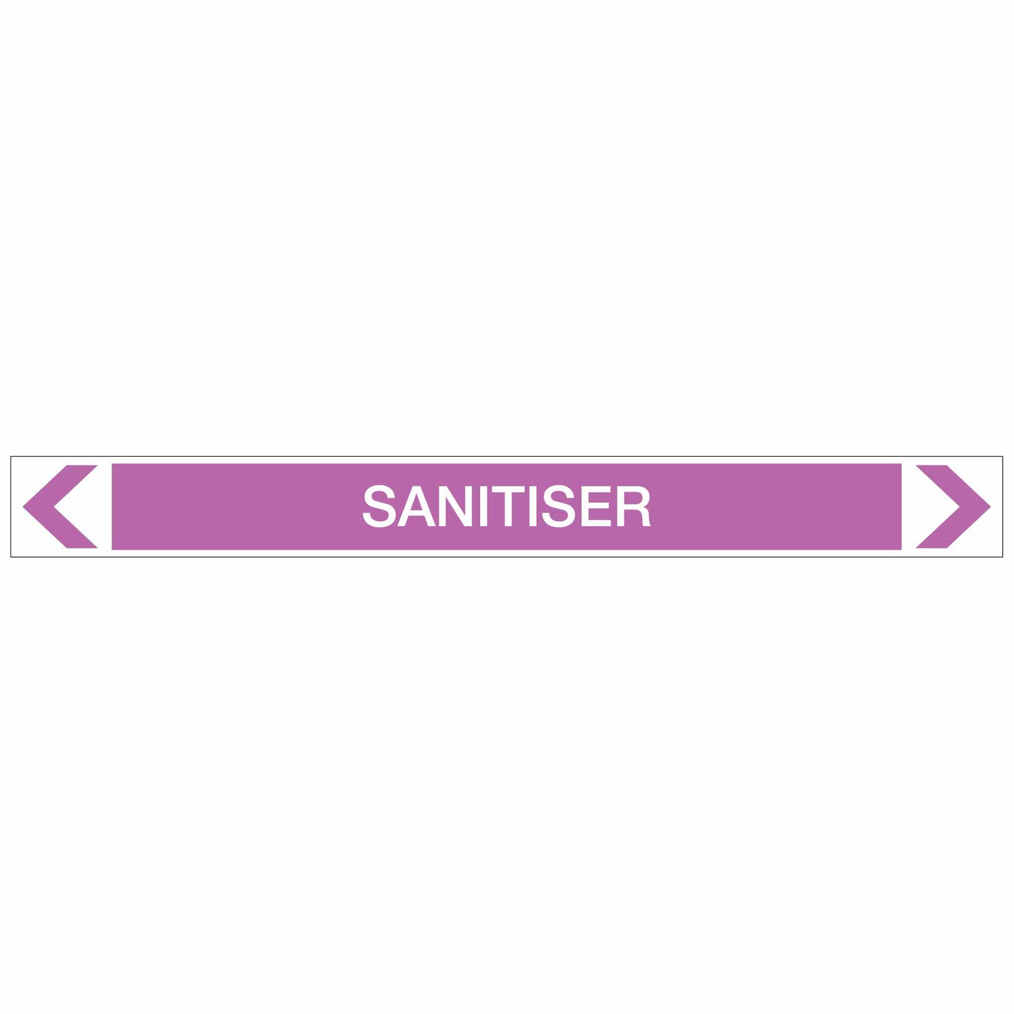 Alkalis / Acids - Sanitiser - Pipe Marker Sticker
