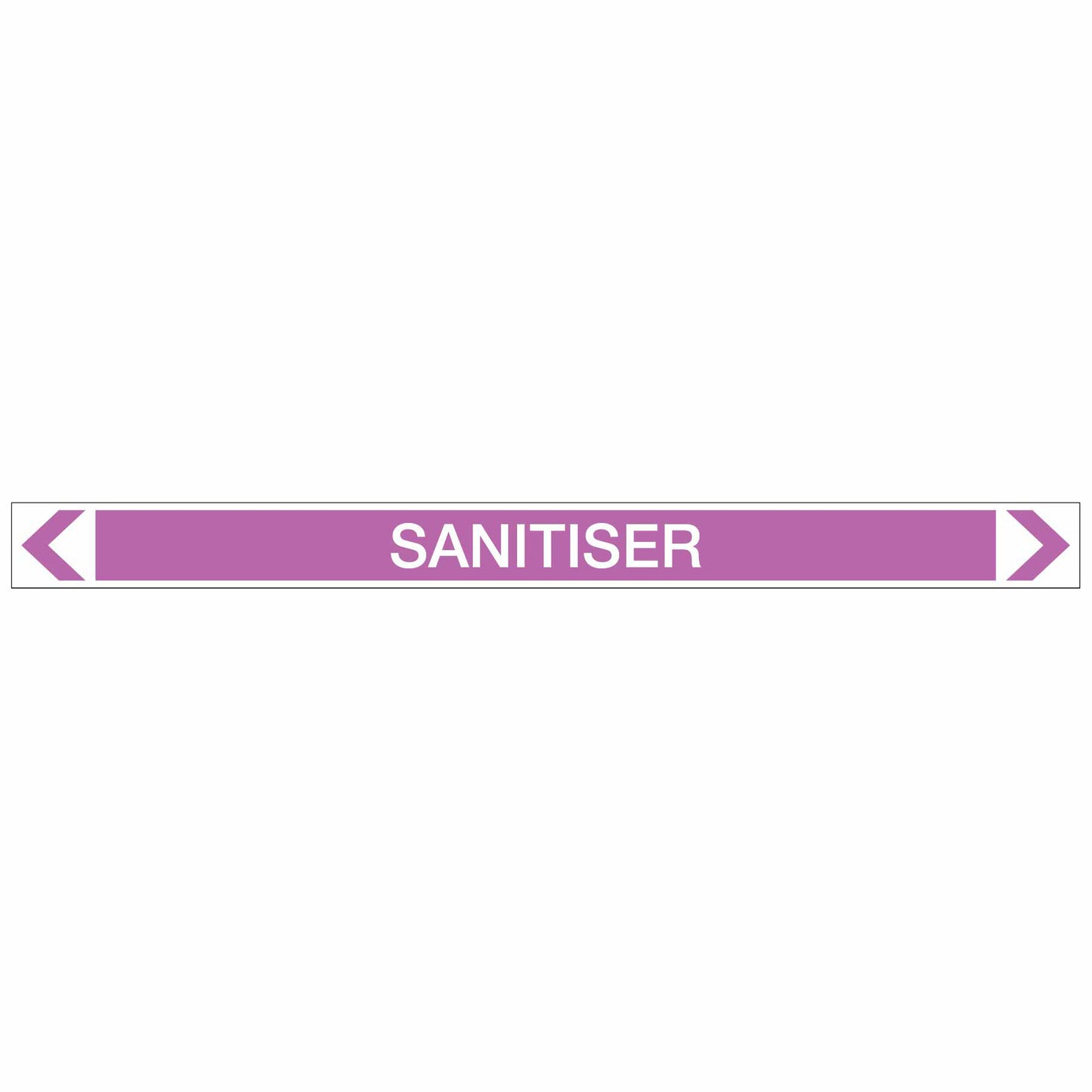 Alkalis / Acids - Sanitiser - Pipe Marker Sticker