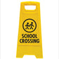 Yellow A-Frame - School Crossing